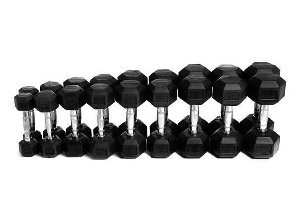 Abilica Hex Dumbbell 20 kg Per stykk