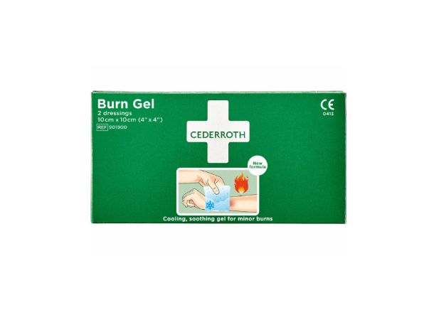 Cederroth Burn Gel Dressing 10 x 10 cm 2 stk/eske