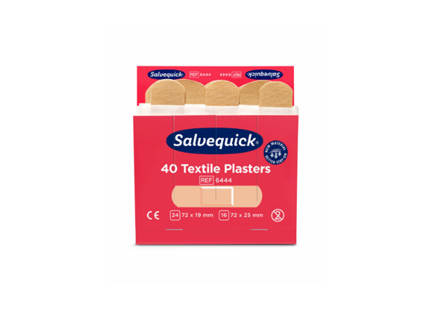 Cederroth Tekstilplaster, 40 st/refill 6 stk i esken