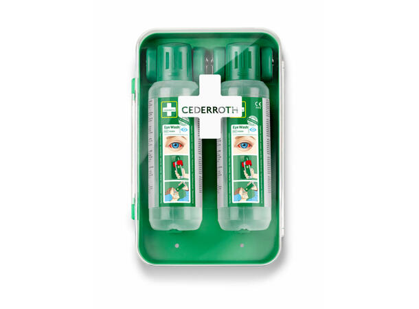 Cederroth Ögonduschskåp Inklusive 2 x 500 ml Ögondusch