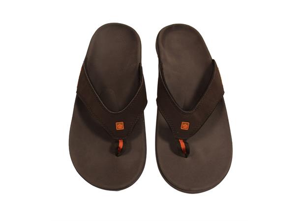 Spenco Sandaler Brun/Orange Str. 48 Par 