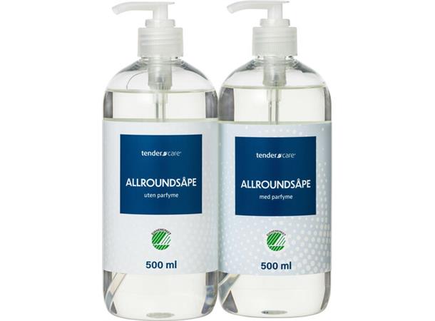 Tendercare Allroundsåpe m/ Pumpe 500 ml Parfymert