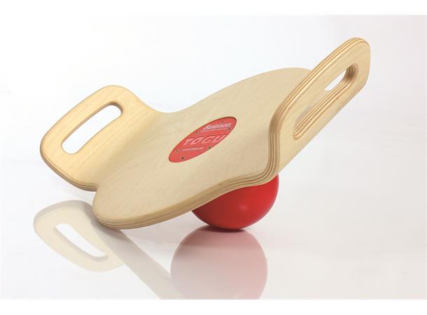 Togu Balanza Wood With Red Size 55 x 35 x 7 cm. Weight 2250g