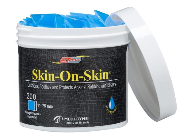 2Toms Skin-On-Skin 2,5 x 2,5 cm 200 stk Kvadratisk
