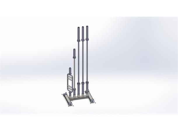 Gymleco Rack For 5 Vektstenger