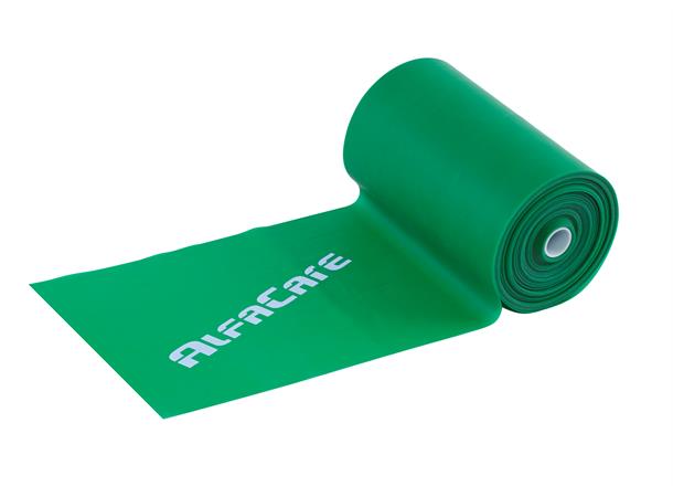 AlfaCare Träningsband 25m Medium Grønn 15 cm x 0,25 mm