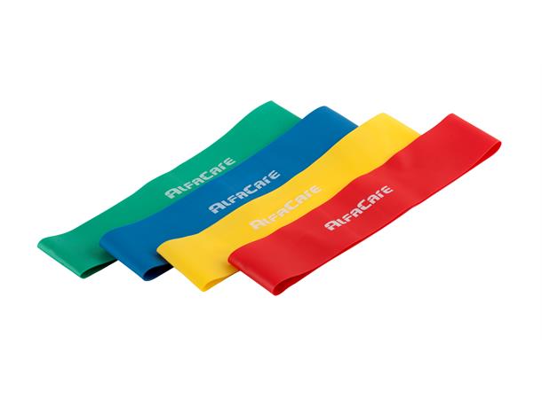AlfaCare Miniband 4-pack X-Lett/Lett/Medium/Hard 