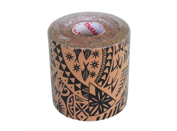 Dynamic Tape 7,5 cm Beige/Svart Tattoo 7,5 cm x 5 m