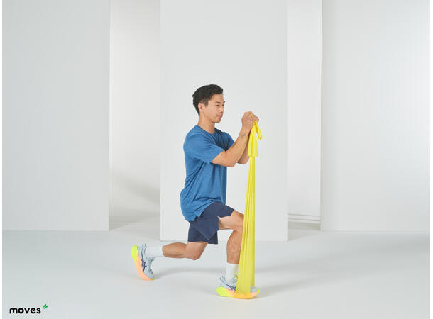 MoVeS Träningsband 45,5 m Röd Medium/Röd