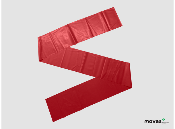 MoVeS Träningsband 45,5 m Röd Medium/Röd