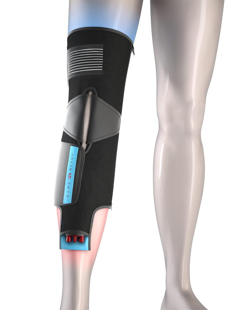 Game Ready Articulated Knee Wrap With ATX