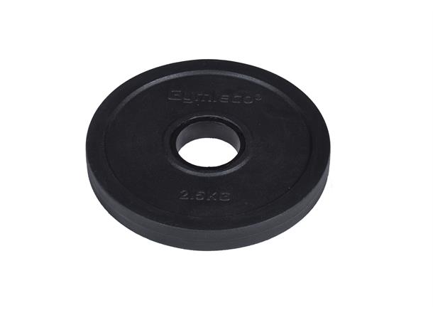 Gymleco Olympisk Vektskive 2,5 kg sort 
