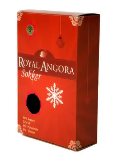 Royal Angora Sokker Juleforpakning
