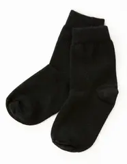 Royal Angora Barnesokker Bl&#229; Str. 17-18