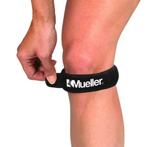 Mueller 992 Knestropp Sort. One Size Springerkne 