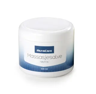 AlfaCare Massasjesalve 500 ml N&#248;ytral