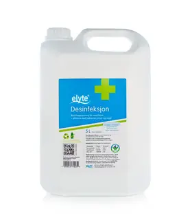 Proff Elyte Desinfektion5 L For Overflater