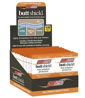 2Toms ButtShield Servetter L&#229;da 48 stk. i display