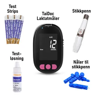 TaiDoc Laktatmätare Startpakke