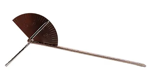 Finger Goniometer 15 cm 180&#176; per 5&#176; St&#229;l Rustfritt St&#229;l