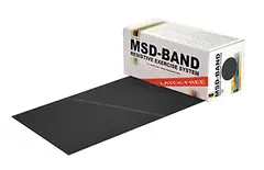 MoVeS Lateksfritt Träningsband 5,5 m XX-Hard/Svart