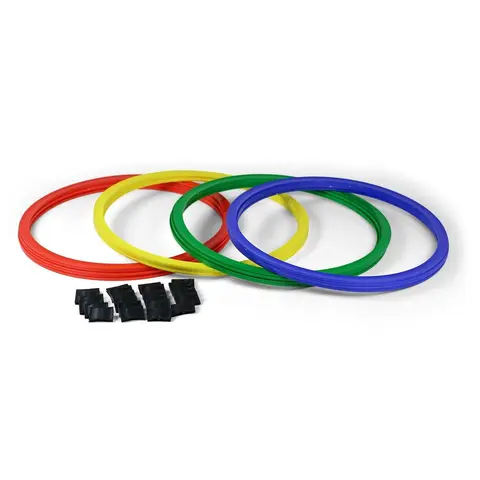 Koordinasjonsringer 45 cm Set 20 st Med 25 Klips Och 1 Bag