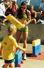 Skumblokker BlockX 20 stk - Fire farger