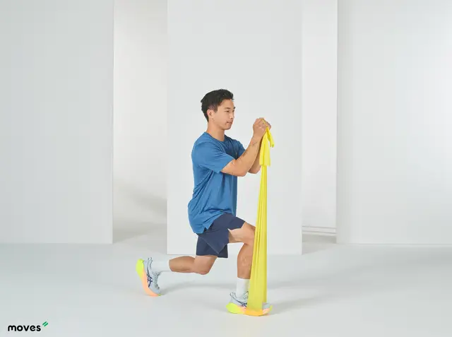 MoVeS Träningsband 45,5 m Röd Medium/Röd 