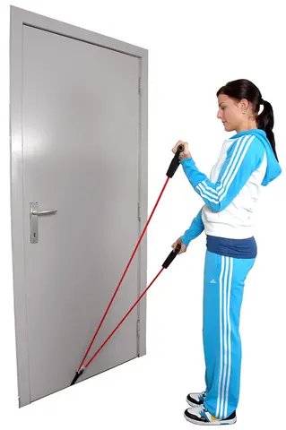 MoVeS Shoulder Tube Pulley Med Tr&#228;ningshandtag